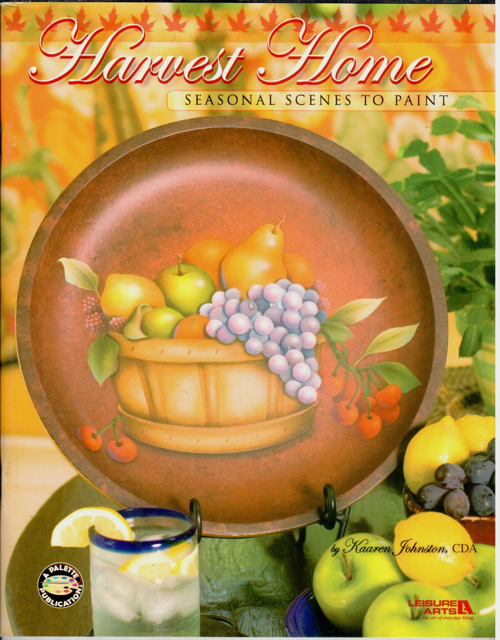 Decorative Painting Bookstore SHELFWORN Harvest Home Kaaren Johnston